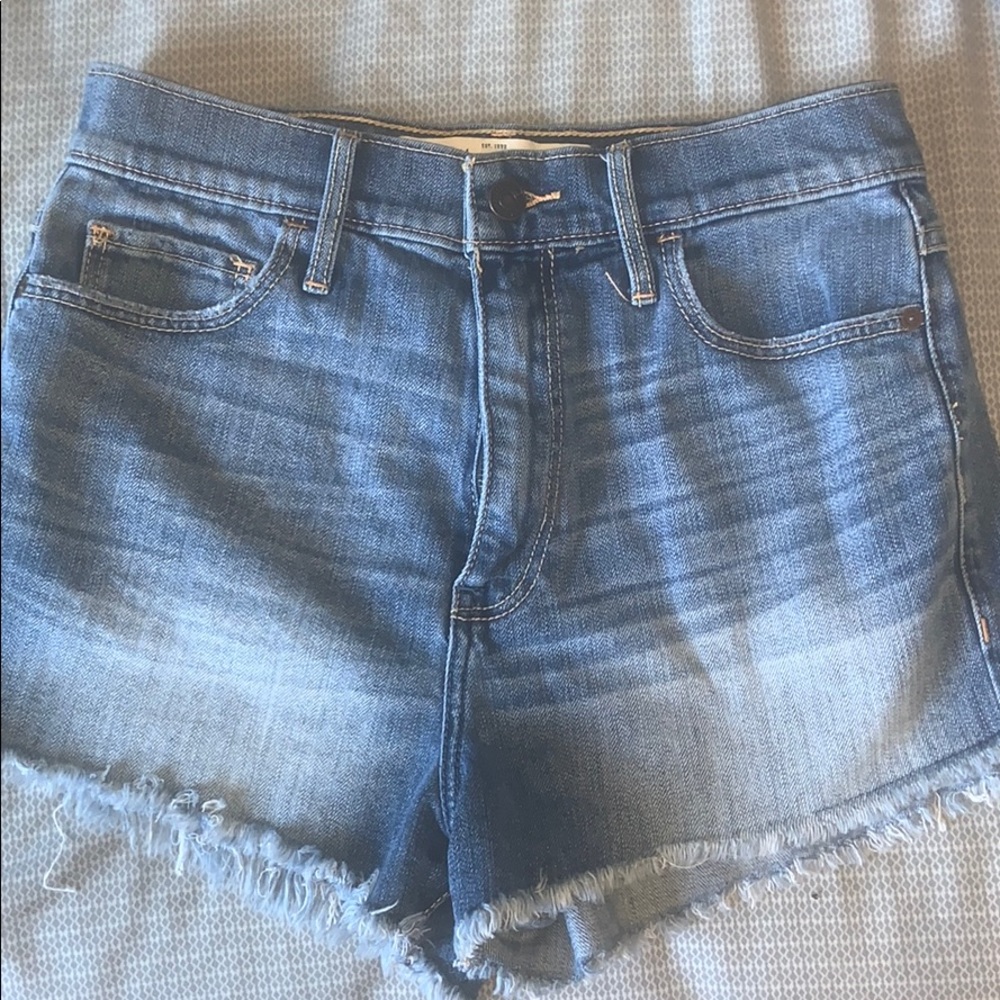 Size 4 Abercrombie&Fitch High Waisted Jean Shorts